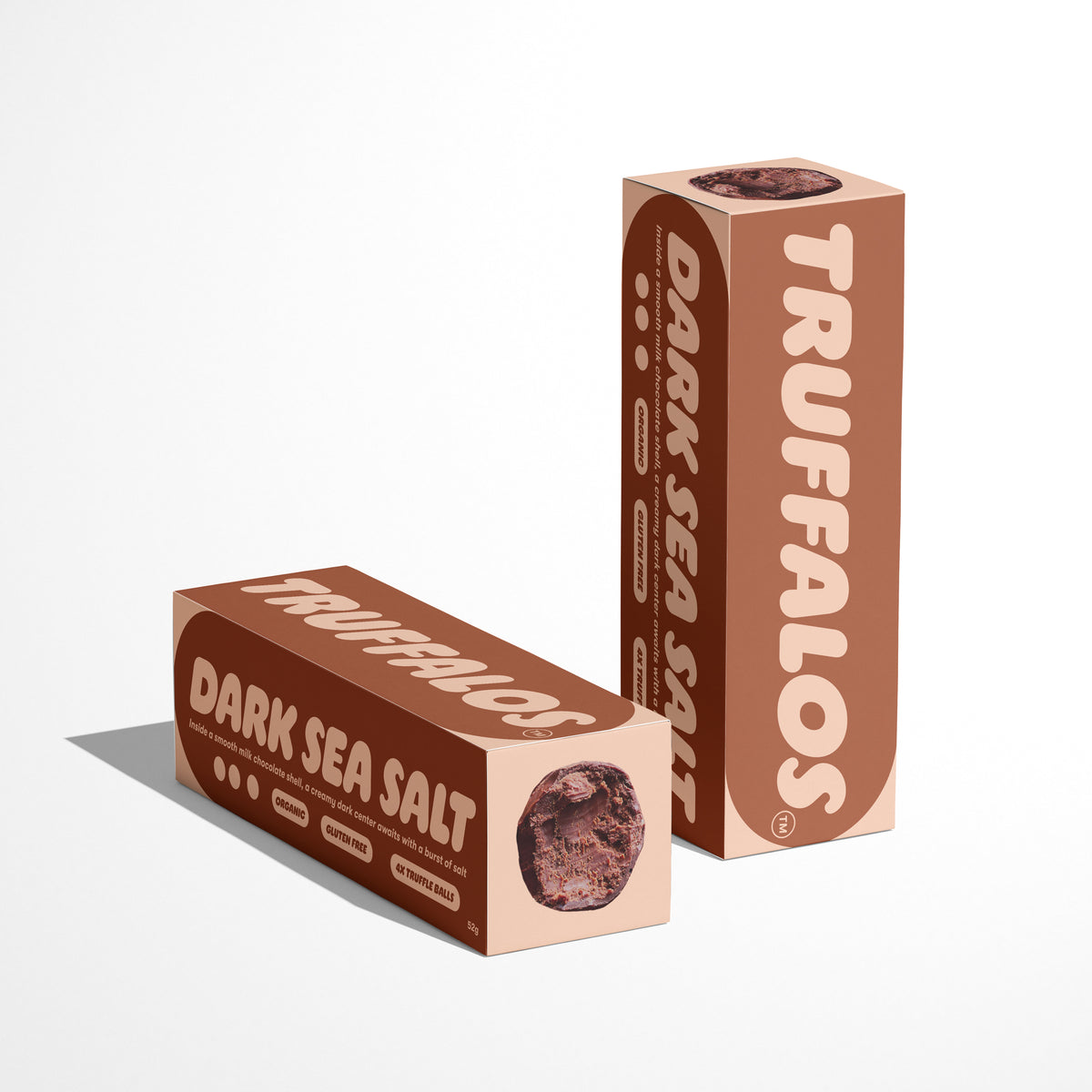 Milk Dark Sea Salt Truffalos