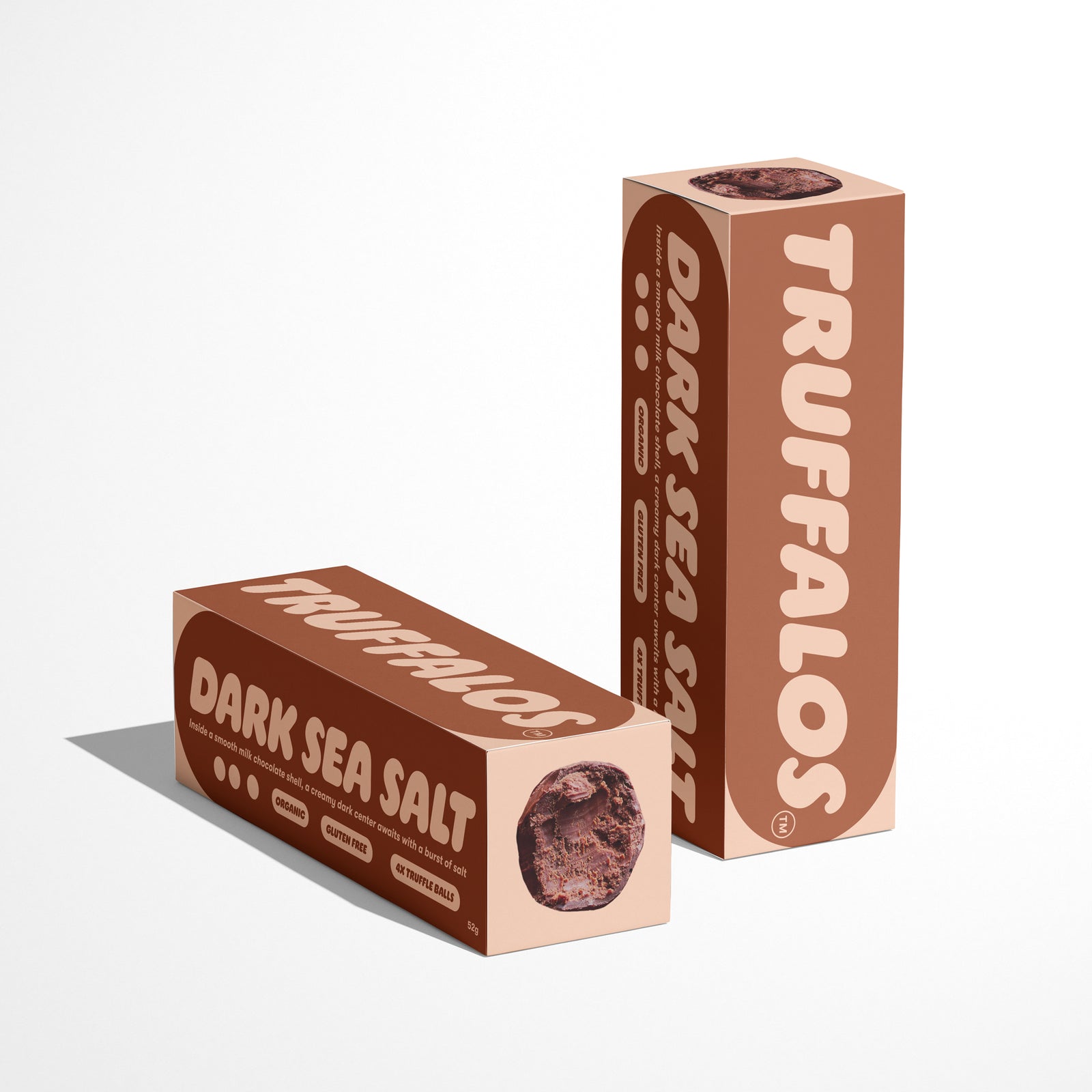 Milk Dark Sea Salt Truffalos